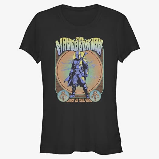 Merch Star Wars: The Mandalorian - Mando Gig Women's T-Shirt Black