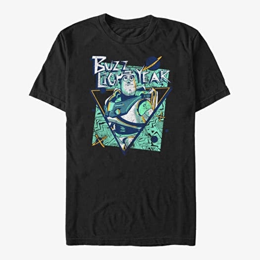 T-paita Merch Pixar Toy Story 1-3 - RETRO Unisex T-Shirt Black