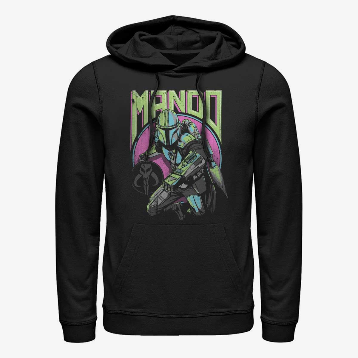 Φούτερ Merch Star Wars: Mandalorian - New Wave Unisex Hoodie Black