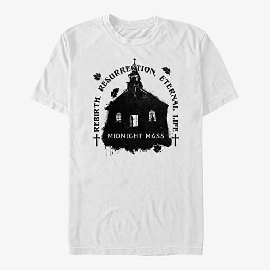 T-shirt Merch Netflix Midnight Mass - Eternal Life Unisex T-Shirt White
