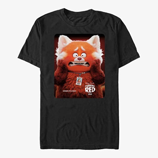 T-shirt Merch Pixar Turning Red - Panda Poster Unisex T-Shirt Black