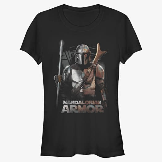Majica Merch Star Wars: The Mandalorian - MandoMon Epi7 No No Women's T-Shirt Black