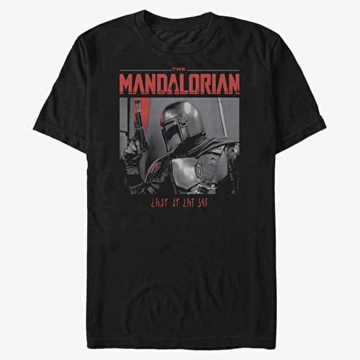 T-shirt Merch Star Wars: Mandalorian - Code Red Unisex T-Shirt Black
