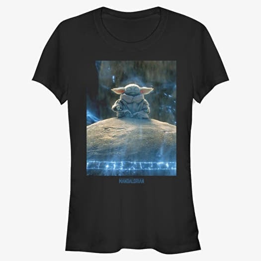 T-shirt Merch Star Wars: Mandalorian - MandoMon Epi6 Experiment Women's T-Shirt Black