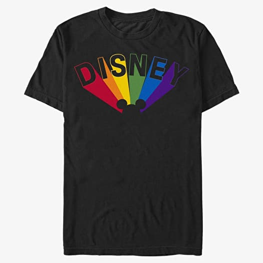 T-shirt Merch Disney Classics Mickey Mouse - Prisma Ears Unisex T-Shirt Black