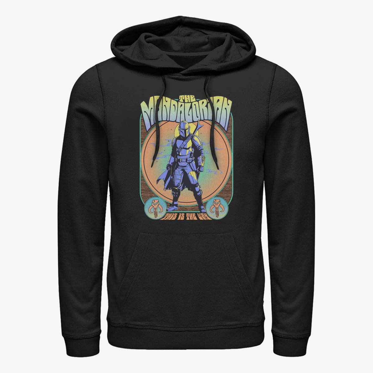 Sweatshirts Merch Star Wars: The Mandalorian - Mando Gig Unisex Hoodie Black