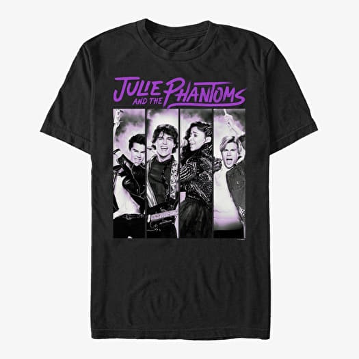 T-shirt Merch Netflix Julie And The Phantoms - Panel Band Unisex T-Shirt Black