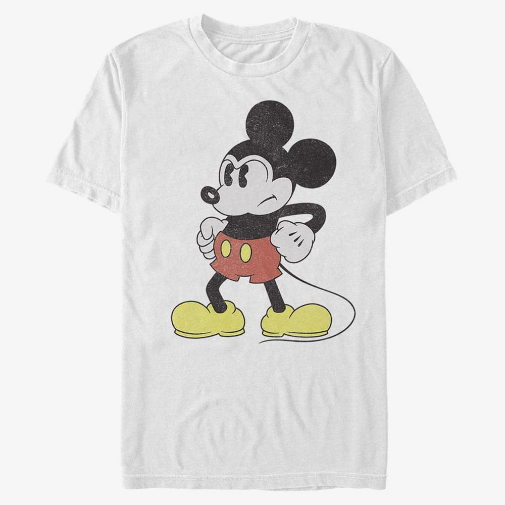 Magliette Merch Disney Classic Mickey - Mightiest Mouse Unisex T-Shirt White