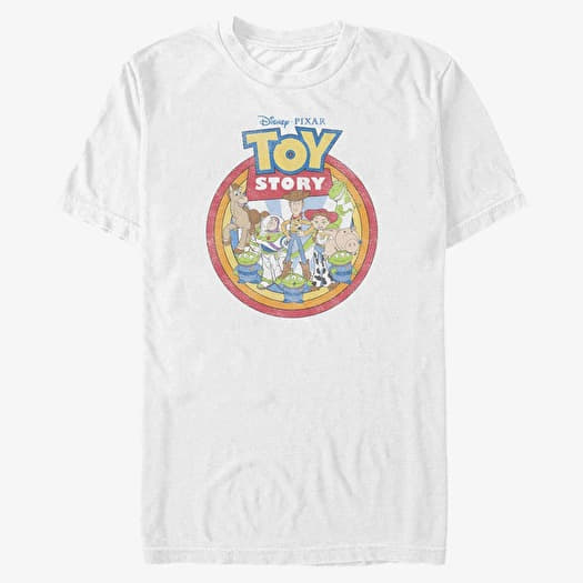 T-shirt Merch Pixar Toy Story 1-3 - Group Toys Unisex T-Shirt White