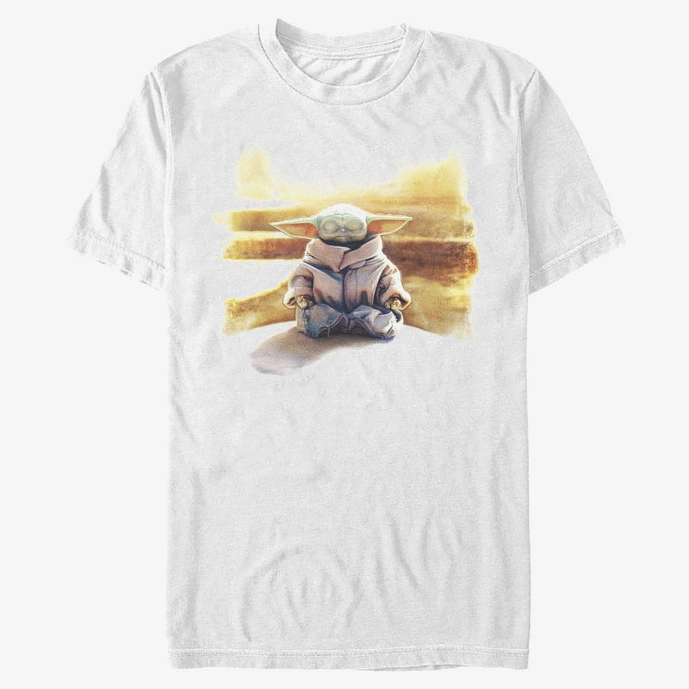 Camisetas Merch Star Wars: The Mandalorian - Awakening Unisex T-Shirt White