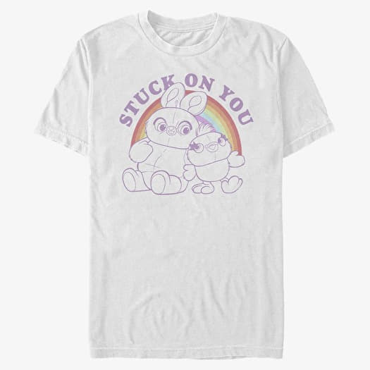 T-shirt Merch Disney Toy Story 4 - Rainbow Pals Unisex T-Shirt White