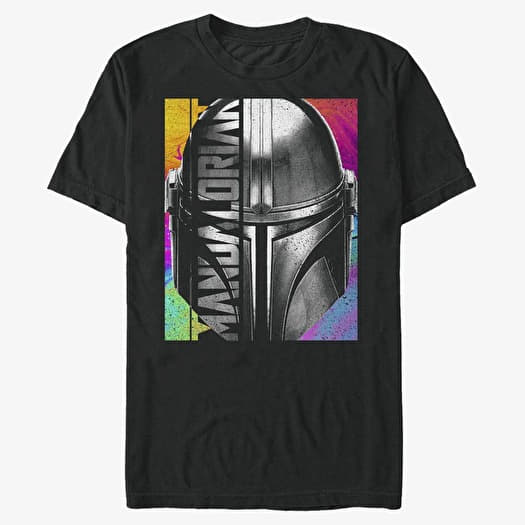 T-särk Merch Star Wars: Mandalorian - Inverse Unisex T-Shirt Black