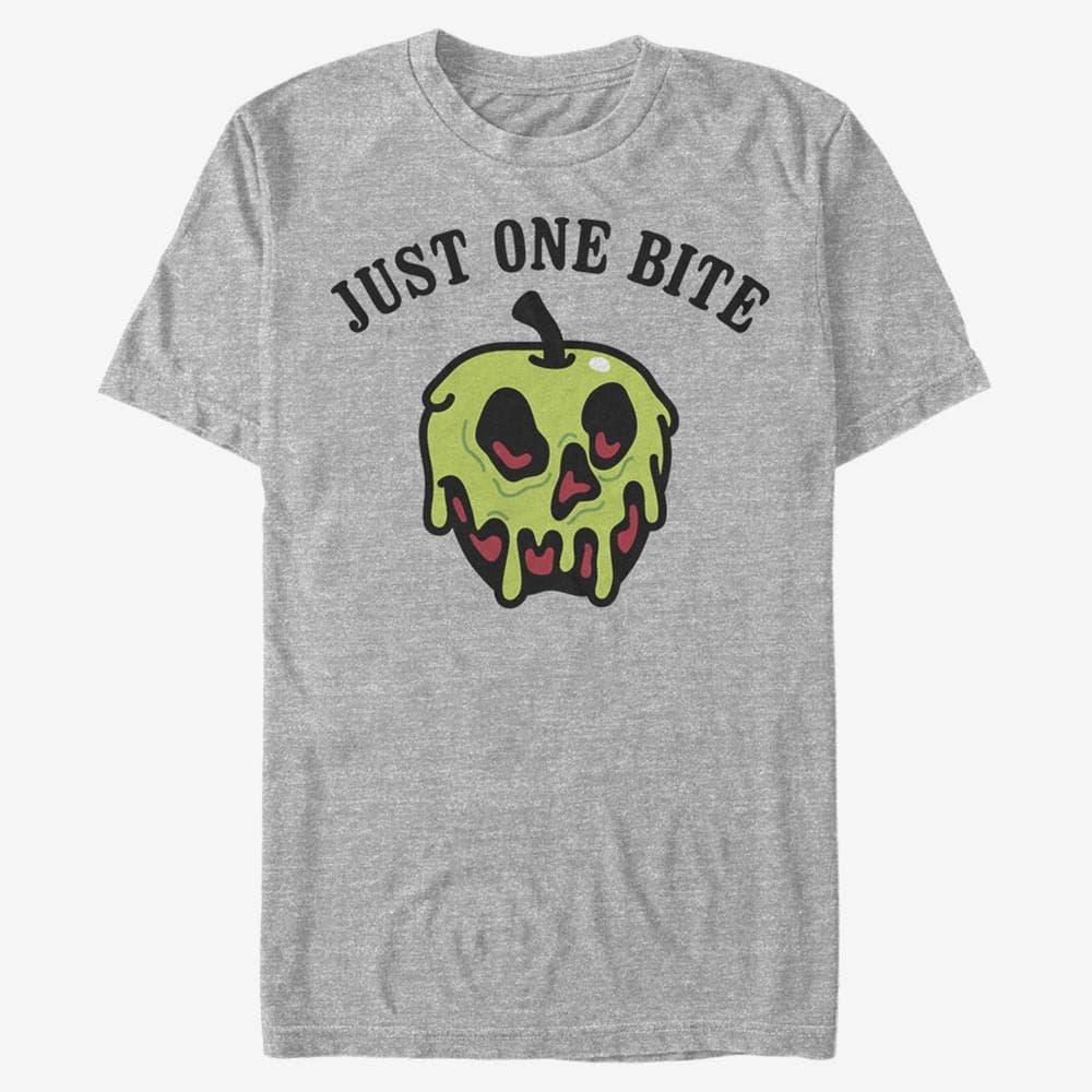 T-särgid Merch Disney Snow White - One Bite Unisex T-Shirt Heather Grey