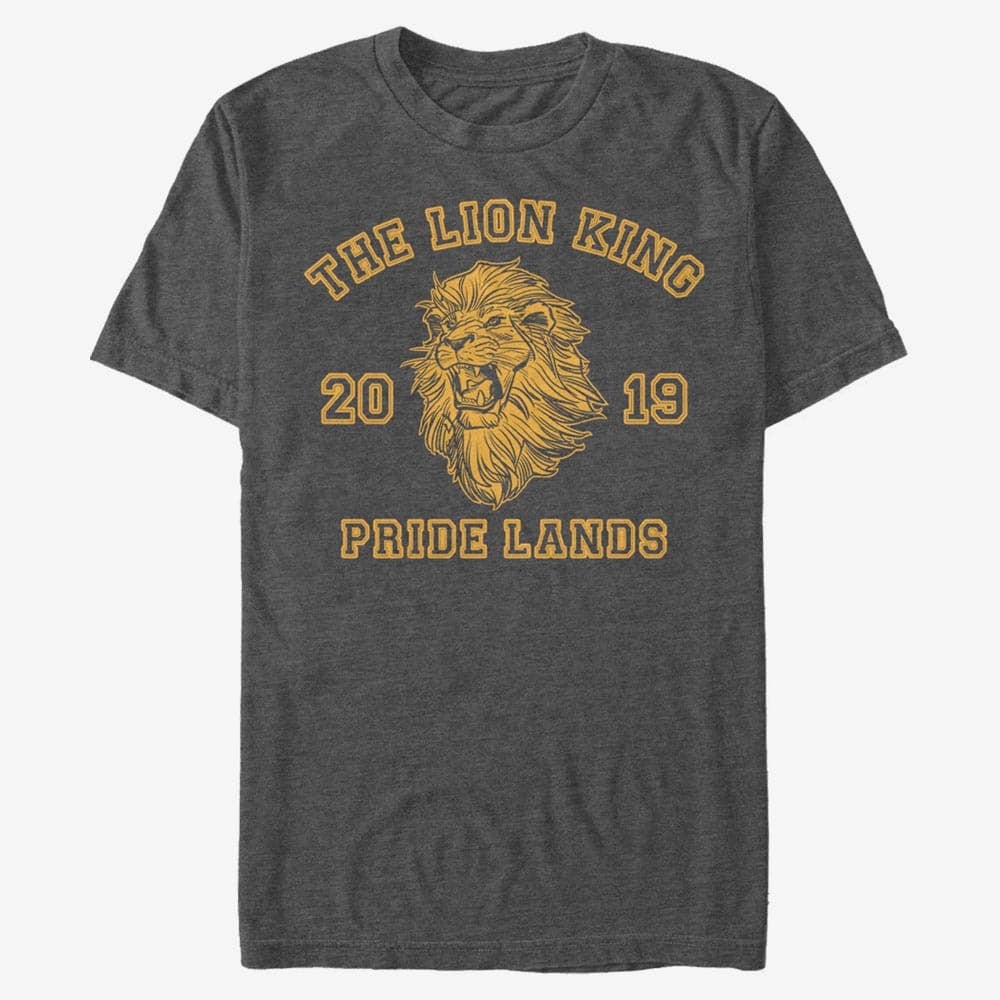 majice kratkih rukava Merch Disney The Lion King: Live Action - Pride Lands Simba Unisex T-Shirt Dark Heather Grey
