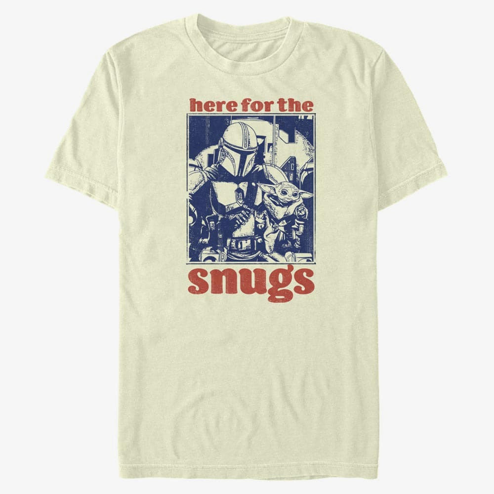 majice kratkih rukava Merch Star Wars: The Mandalorian - The Snugs Unisex T-Shirt Natural