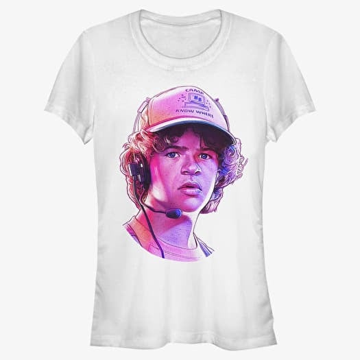 Majica Merch Netflix Stranger Things - Dusty Big Face Women's T-Shirt White