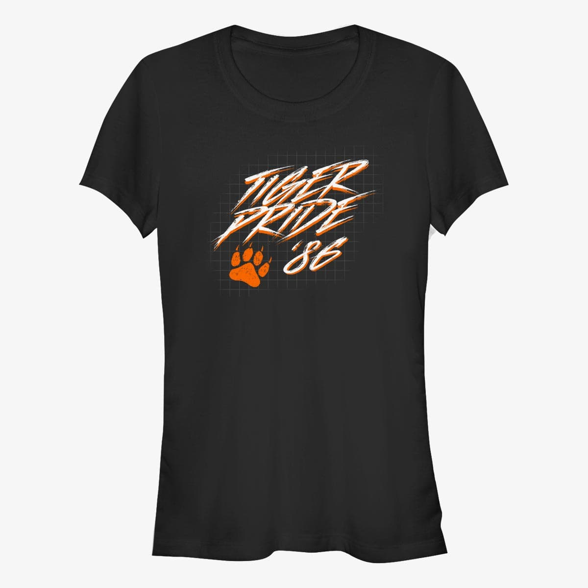 Tričká Merch Netflix Stranger Things - Tiger Pride Women's T-Shirt Black