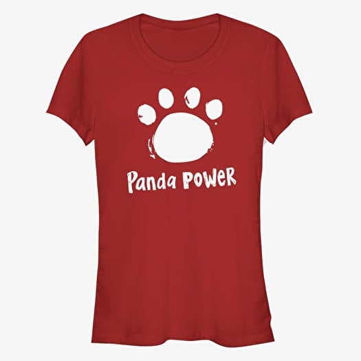 T-shirt Merch Pixar Turning Red - Panda Power Women's T-Shirt Red