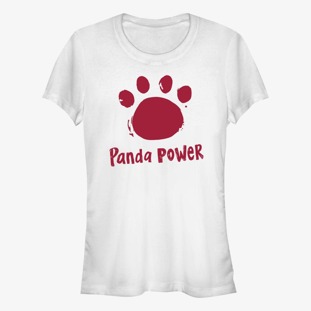 T-shirts Merch Pixar Turning Red - Panda Power Women's T-Shirt White