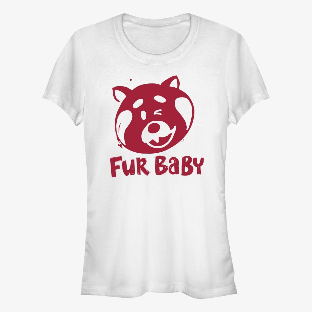 T-shirts Merch Pixar Turning Red - Fur Baby Women's T-Shirt White