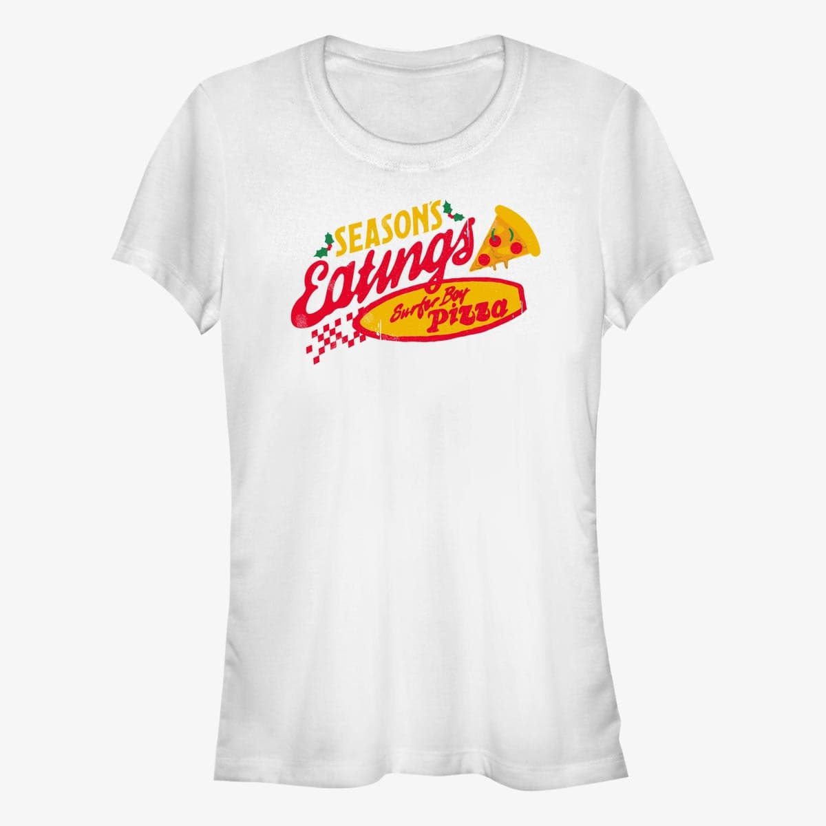 T-Shirts Merch Netflix Stranger Things - Season's Eatings Women's T-Shirt White