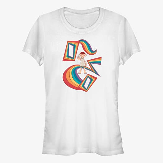 T-shirt Merch Netflix Stranger Things - 11 Rainbow Women's T-Shirt White