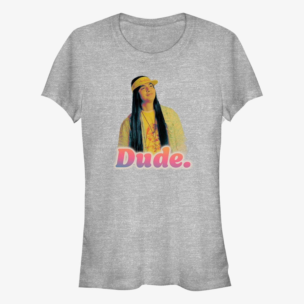 Tričká Merch Netflix Stranger Things - Dude Retro Women's T-Shirt Heather Grey