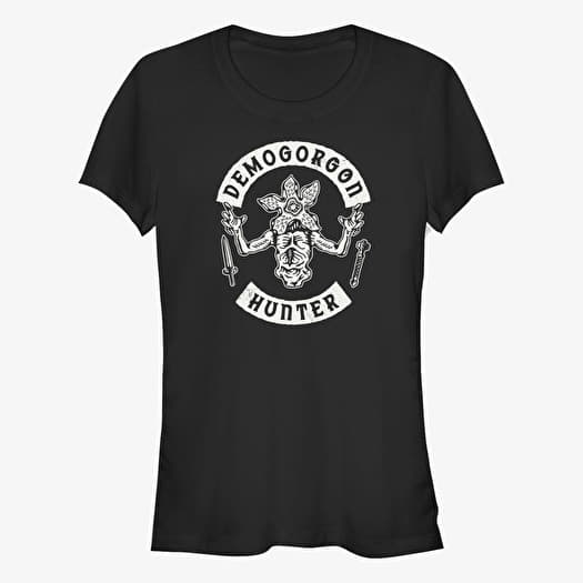Maglietta Merch Netflix Stranger Things - Demogorgon Body Hunter Women's T-Shirt Black