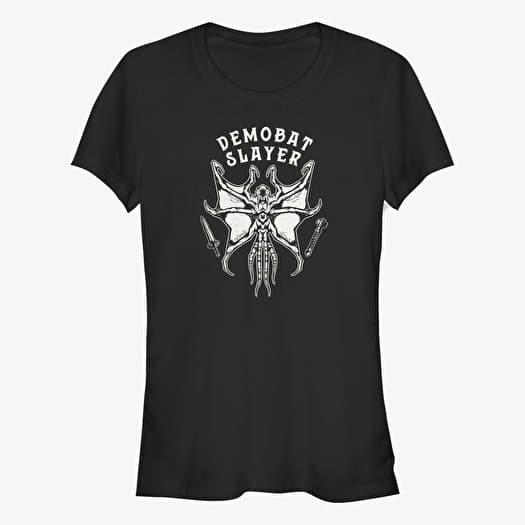 Camiseta Merch Netflix Stranger Things - Demobat Slayer Women's T-Shirt Black