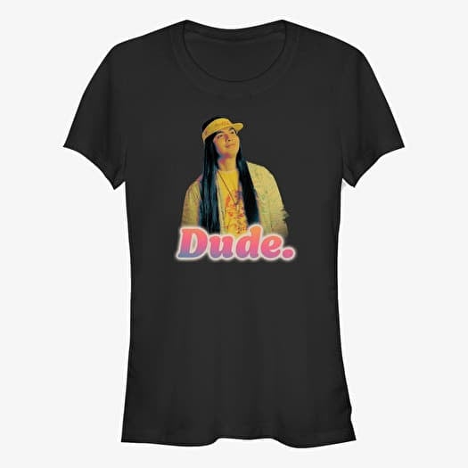 T-shirt Merch Netflix Stranger Things - Dude Retro Women's T-Shirt Black