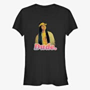 Merch Netflix Stranger Things - Dude Retro Women's T-Shirt Black