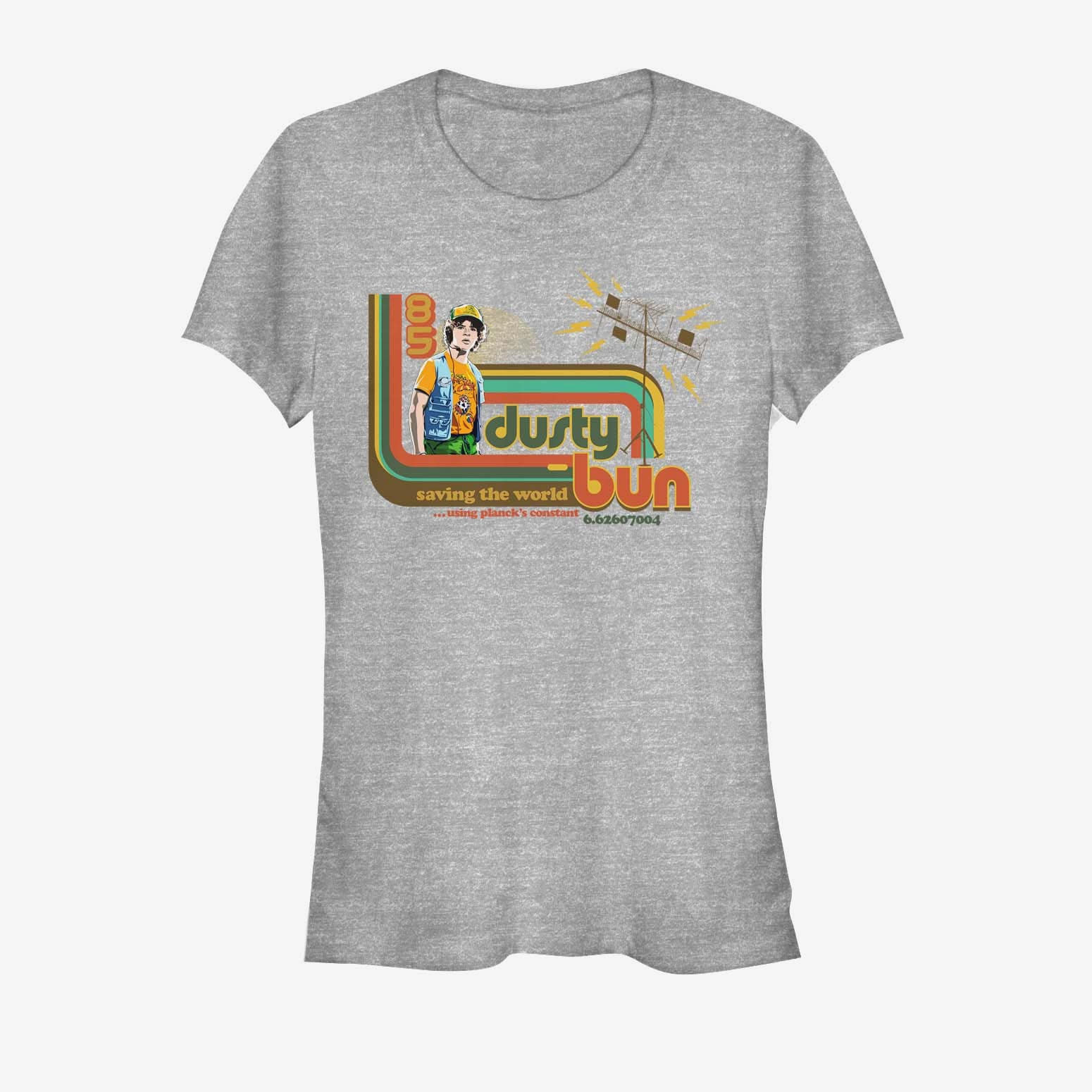 Magliette Merch Netflix Stranger Things - Dusty Bun Women's T-Shirt Heather Grey