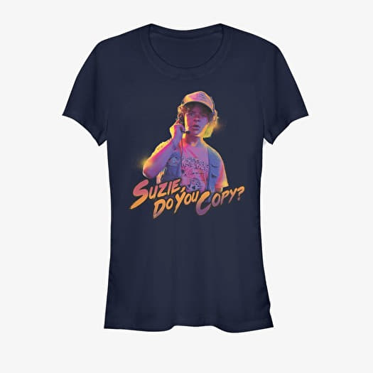 Majica Merch Netflix Stranger Things - Do You Copy Women's T-Shirt Navy Blue
