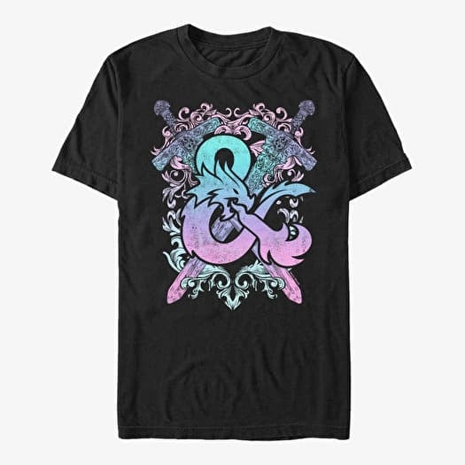T-shirt Merch Dungeons & Dragons - Pastel Playable Unisex T-Shirt Black
