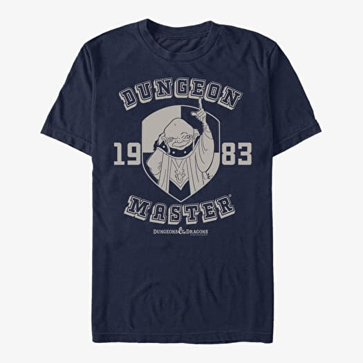 T-shirt Merch Dungeons & Dragons - Dungeon Collegiate Unisex T-Shirt Navy Blue
