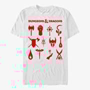 Merch Dungeons & Dragons - Dungeon Classes Unisex T-Shirt White