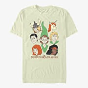 Merch Dungeons & Dragons - Group Shot Unisex T-Shirt Natural