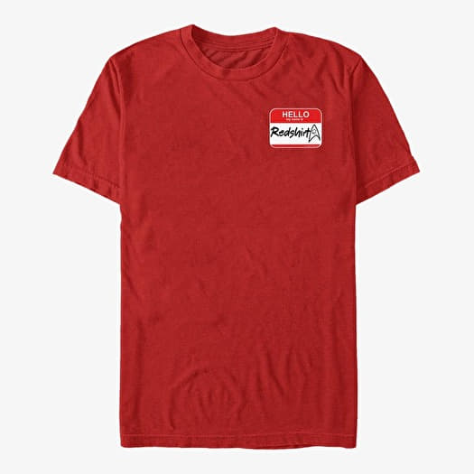 Majica Merch Paramount Star Trek - Redshirt Unisex T-Shirt Red