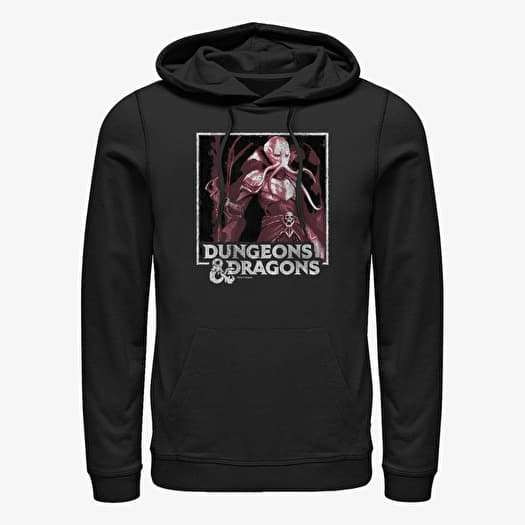 Sweatshirt Merch Dungeons & Dragons - MindFlayer Box Up Unisex Hoodie Black