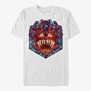 Merch Dungeons & Dragons - Eye of the Beholder Glass Unisex T-Shirt White
