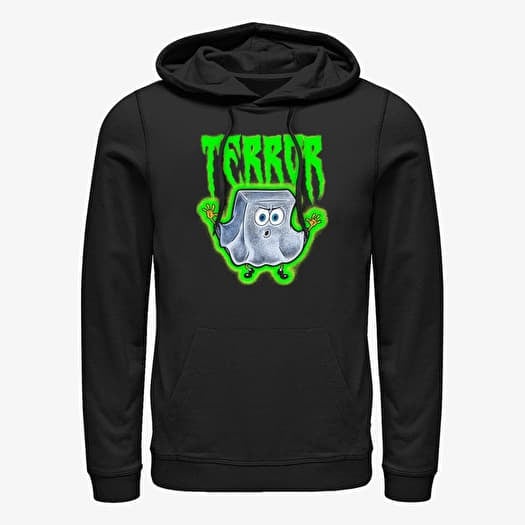 Bluza Merch Paramount SpongeBob SquarePants - ScaredBob Pants Unisex Hoodie Black