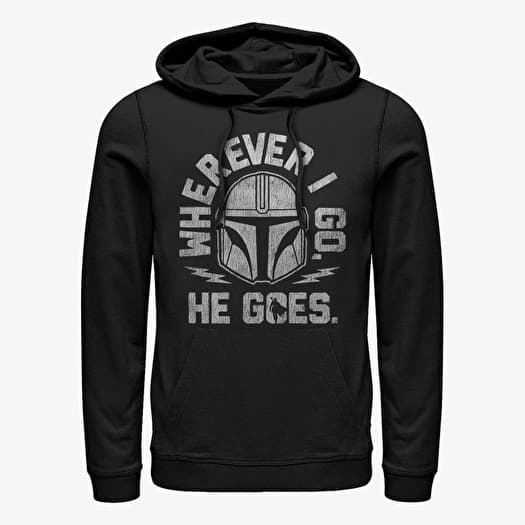 Sweatshirt Merch Star Wars: Mandalorian - Goin My Way Unisex Hoodie Black