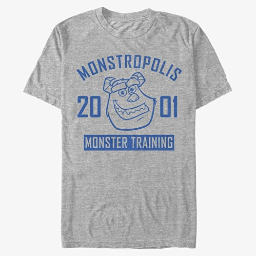 Тениска Merch Pixar Monster's Inc. - Monster Training Unisex T-Shirt Heather Grey