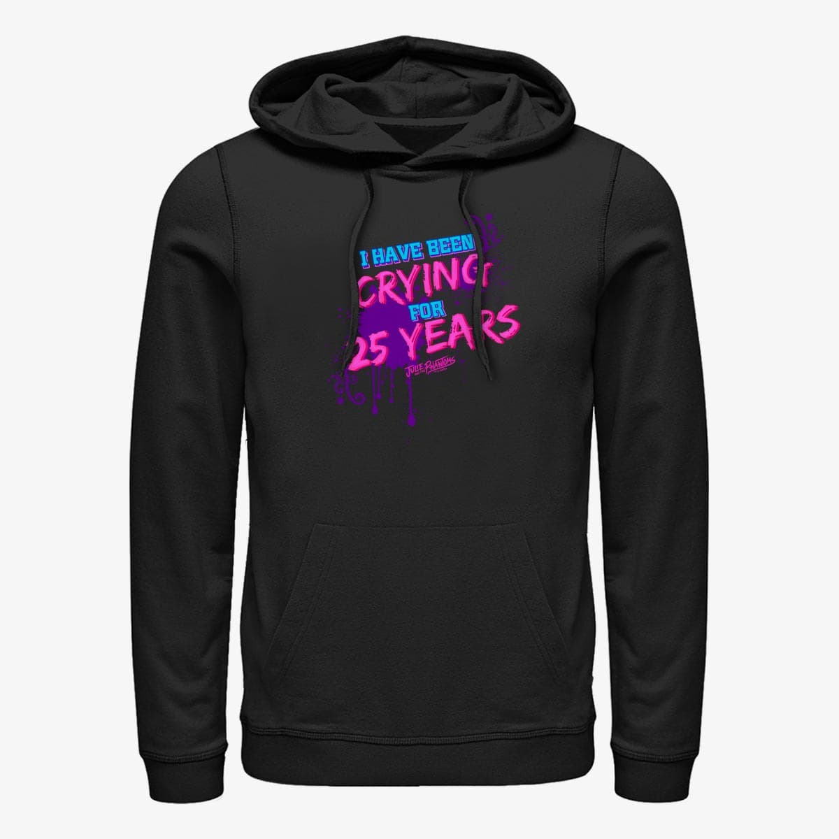 Hoodies and sweatshirts Merch Netflix Julie And The Phantoms Crying Years Unisex Hoodie Black Queens