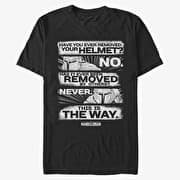 Merch Star Wars: The Mandalorian - This is the Way Unisex T-Shirt Black