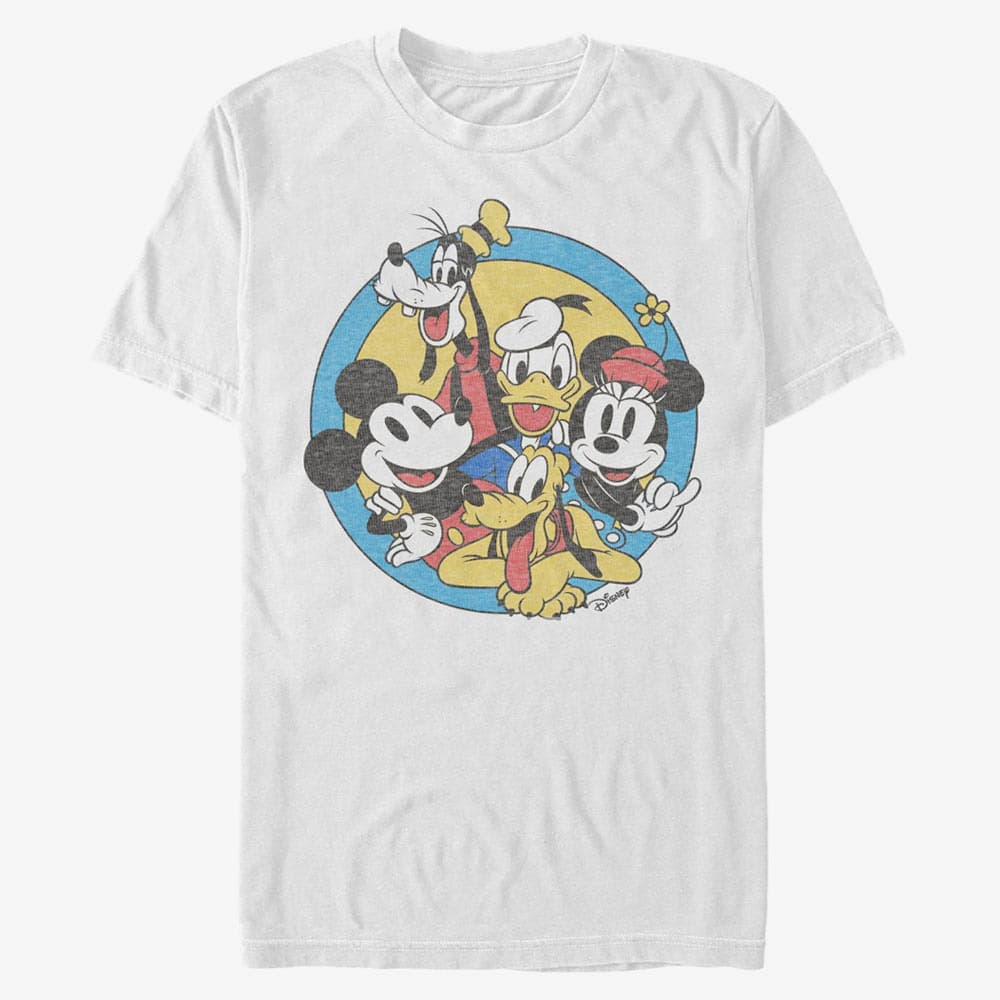 Camisetas Merch Disney Classic Mickey - ORIGINAL BUDDIES Unisex T-Shirt White