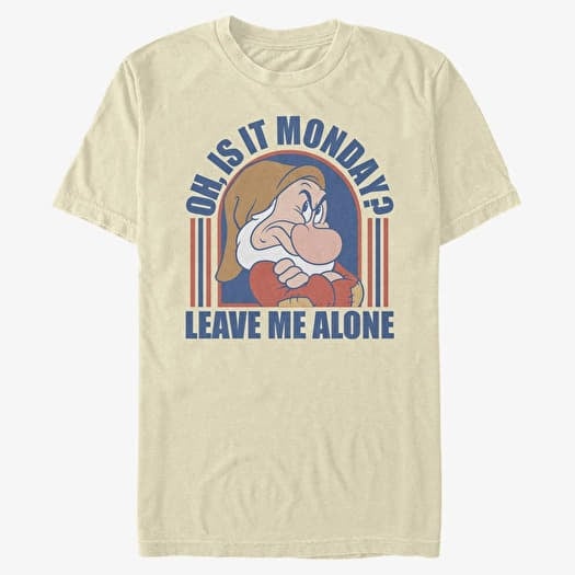 T-shirt Merch Disney Snow White - Grumpy Monday Unisex T-Shirt Natural