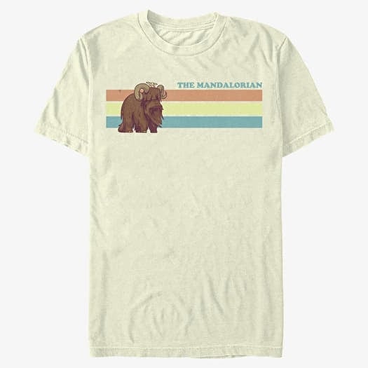 T-särk Merch Star Wars: The Mandalorian - Bantha Ride Unisex T-Shirt Natural