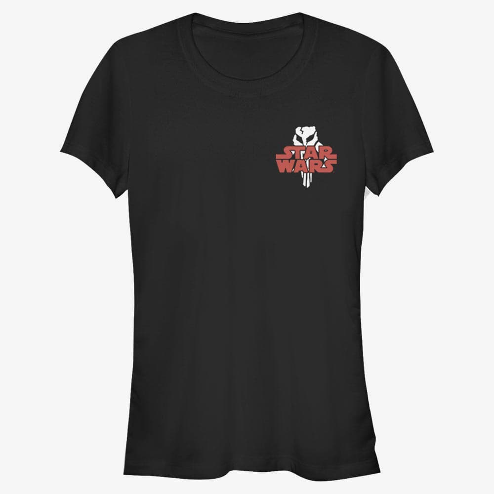 T-shirts Merch Star Wars: Classic - Mandalorian Logo Women's T-Shirt Black