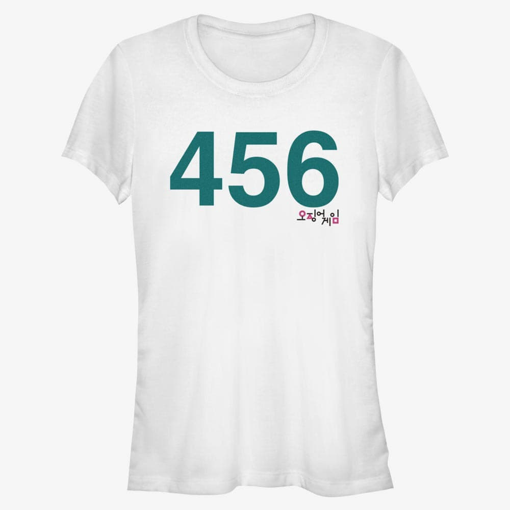 T-shirts Merch Netflix Squid Game - Costume 456 Women's T-Shirt White